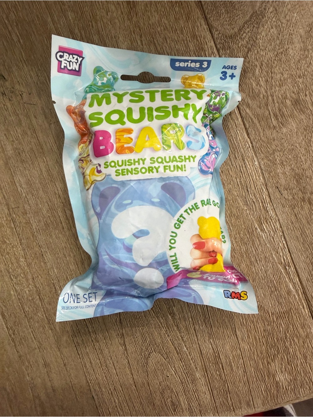 Mystery squishy bear from RMS